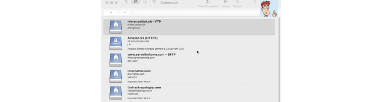 How to use Cyberduck to Connect via FTPS, an FTP Alternative