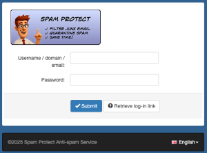 Spam Protect Login
